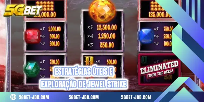 Estratégias úteis e exploração de Jewel Strike