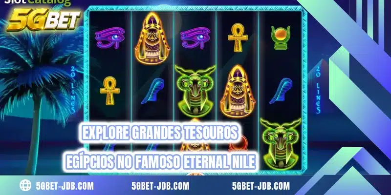 Explore grandes tesouros egípcios no famoso Eternal Nile