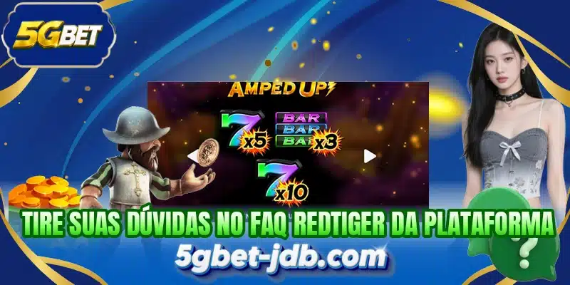 Tire suas dúvidas no faq RedTiger da plataforma