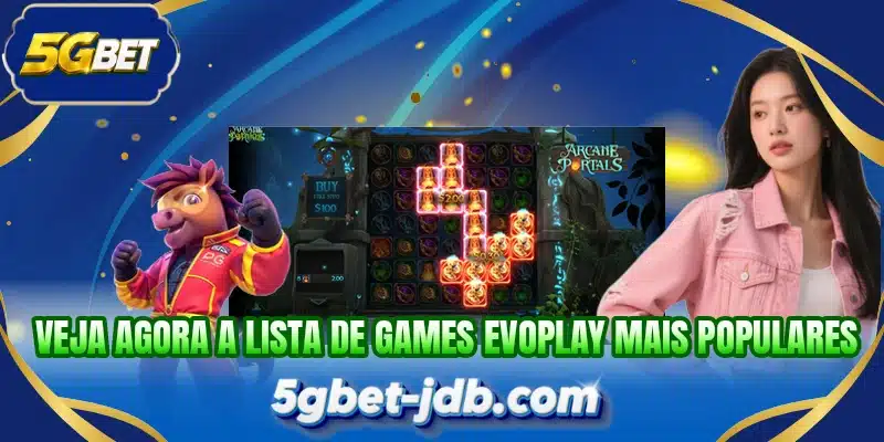 Veja agora a lista de games Evoplay mais populares