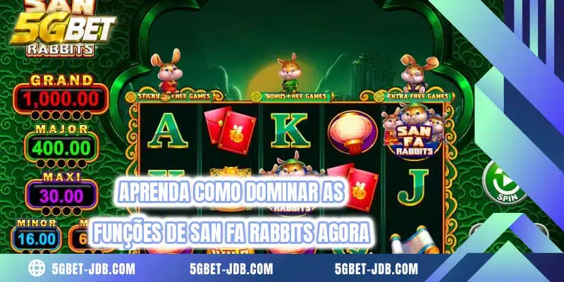 Aprenda como dominar as funções de San Fa Rabbits agora