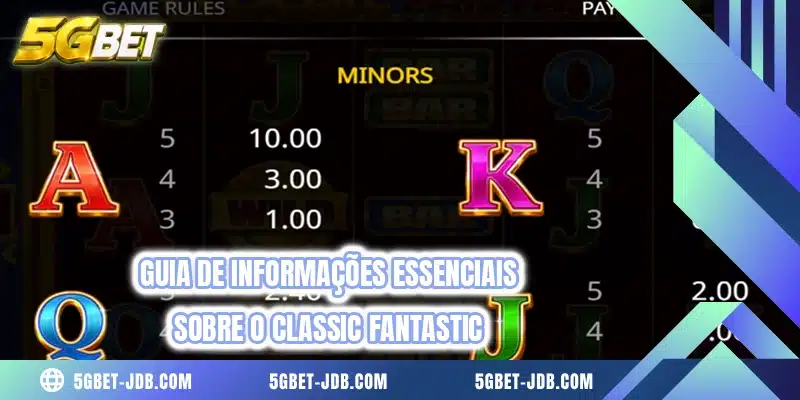 Guia de informações essenciais sobre o Classic Fantastic