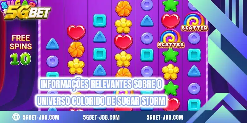 Informações relevantes sobre o universo colorido de Sugar Storm