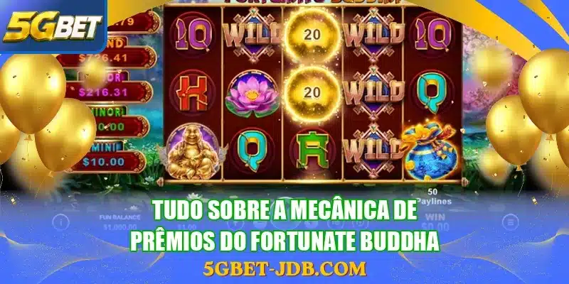 Tudo sobre a mecânica de prêmios do Fortunate Buddha